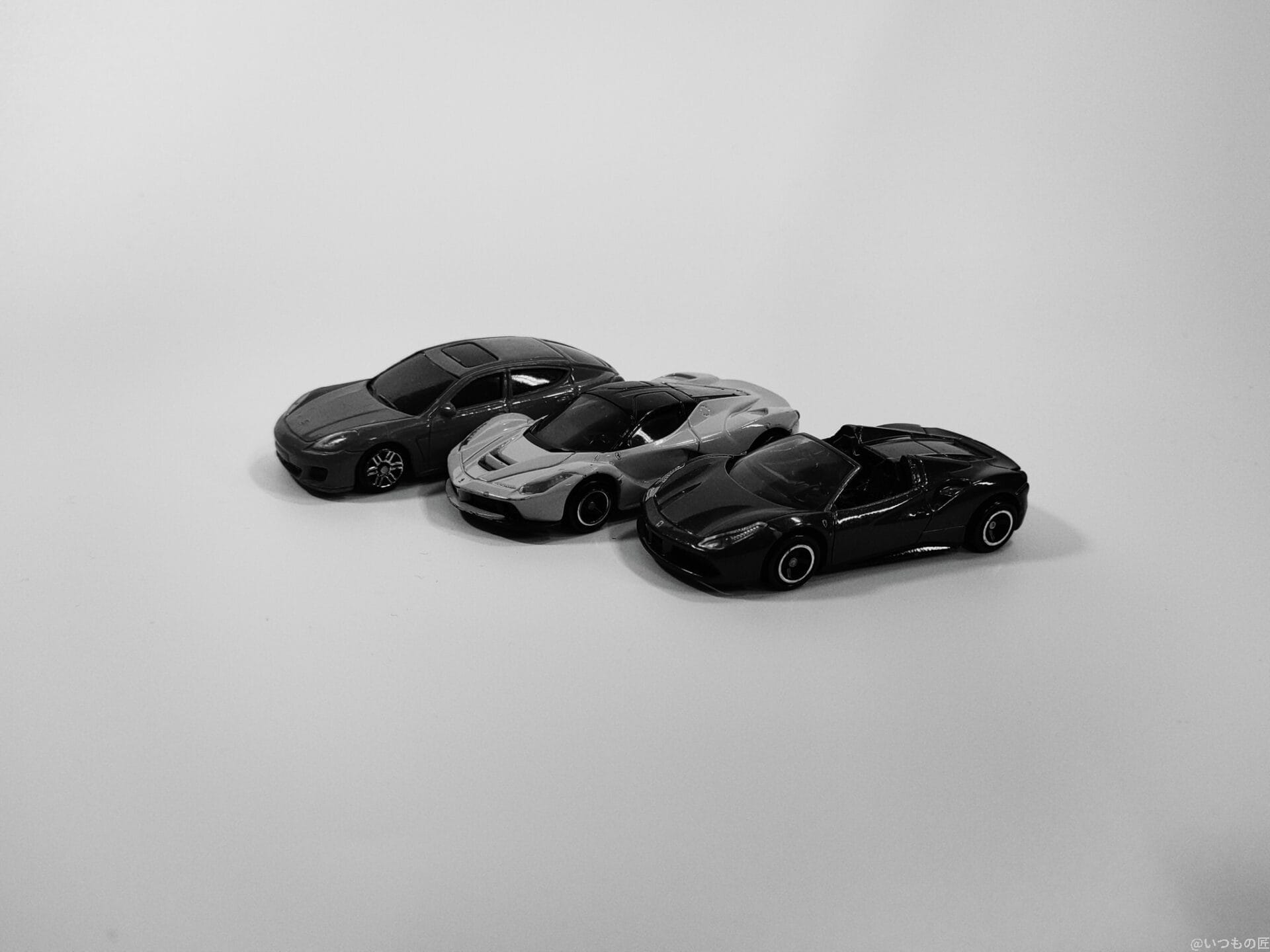 ポートレートモードで「白黒」フィルタを適用して撮影してみた 