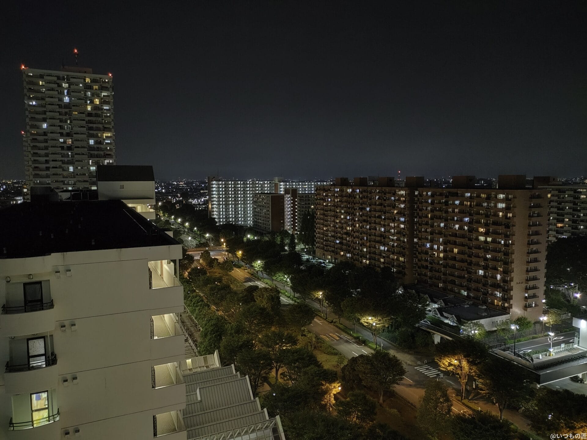 OPPO Reno5A 夜景モード 等倍