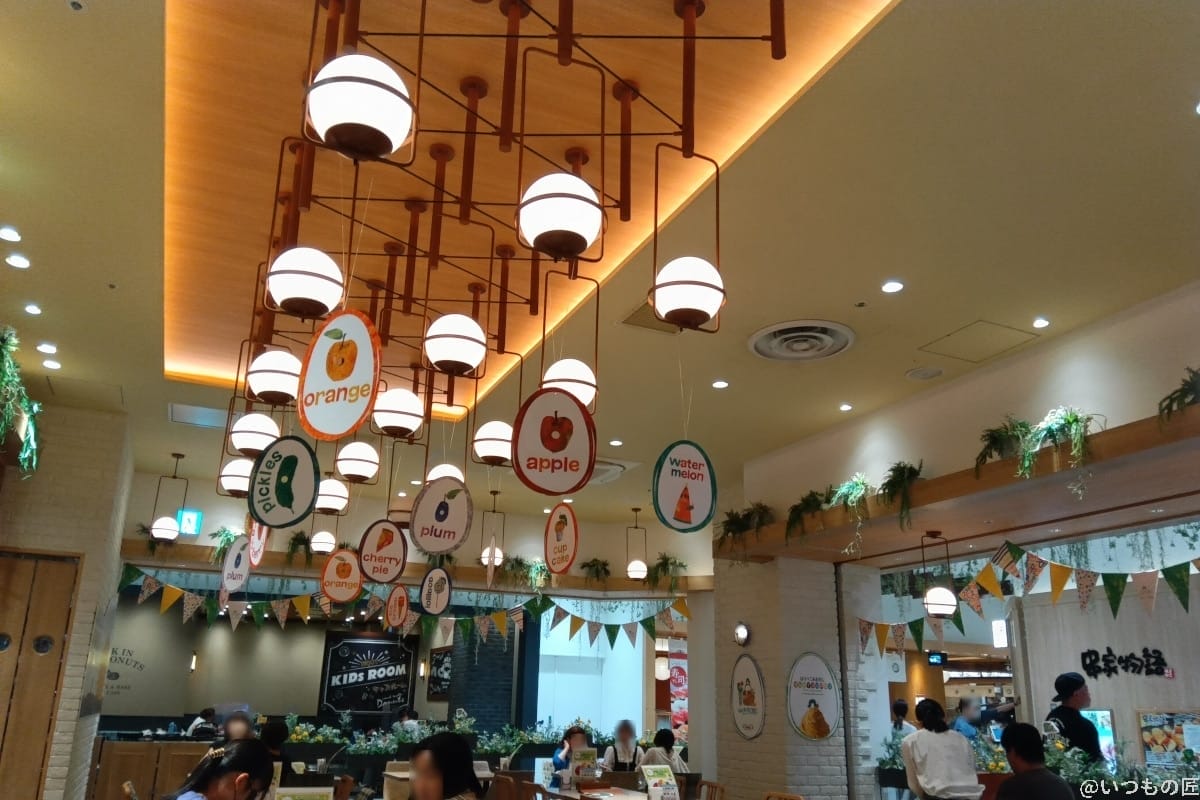 AQUOS wish3で撮影したレストランの写真