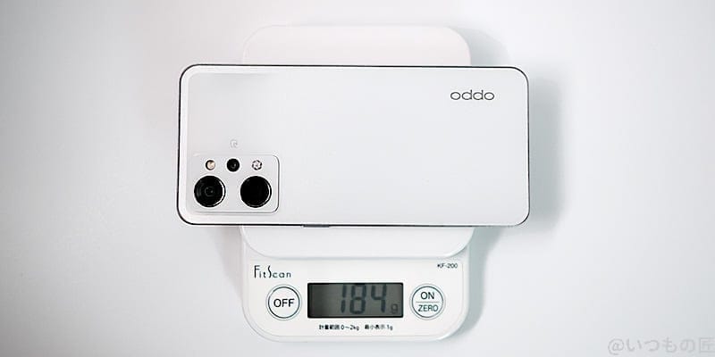 oppo reno9 a 重さ | モバイル比較レビュー.jp OPPO Reno9 Aの実際の重さは149g