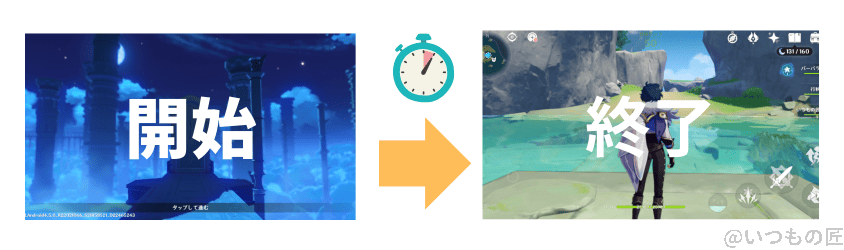 genshin_opening_timeattack | モバイル比較レビュー.jp