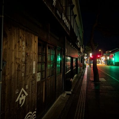 google pixel 9 pro の通常モードで撮影した夜景写真 | モバイル比較レビュー.jp Google Pixel 9 Pro カメラ Google Pixel 9 Pro の通常モードで撮影した夜景写真