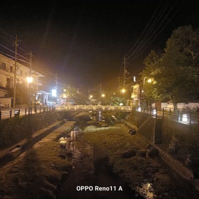 oppo reno11 a カメラで夜間撮影した写真 | モバイル比較レビュー.jp OPPO Reno11 A カメラ OPPO Reno11 Aで夜間撮影した写真