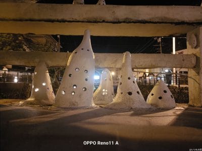 oppo reno11 a カメラで夜間撮影した写真 | モバイル比較レビュー.jp OPPO Reno11 A カメラ OPPO Reno11 Aで夜間撮影した写真