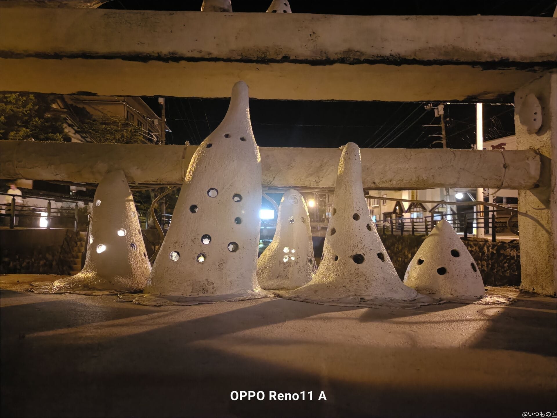 OPPO Reno11 A カメラ 
OPPO Reno11 Aで夜間撮影した写真
