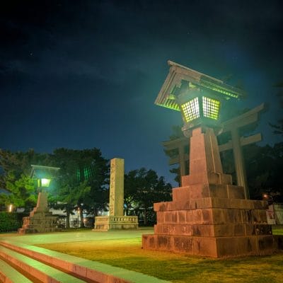 Google Pixel 9 Pro Fold カメラ Google Pixel 9 Pro の夜景モードで撮影した夜景写真