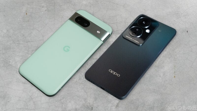 pixel8a-reno11a-3 | モバイル比較レビュー.jp Google Pixel 8a OPPO Reno11 A 違い 比較
プロセッサとメモリ、ストレージを比較
