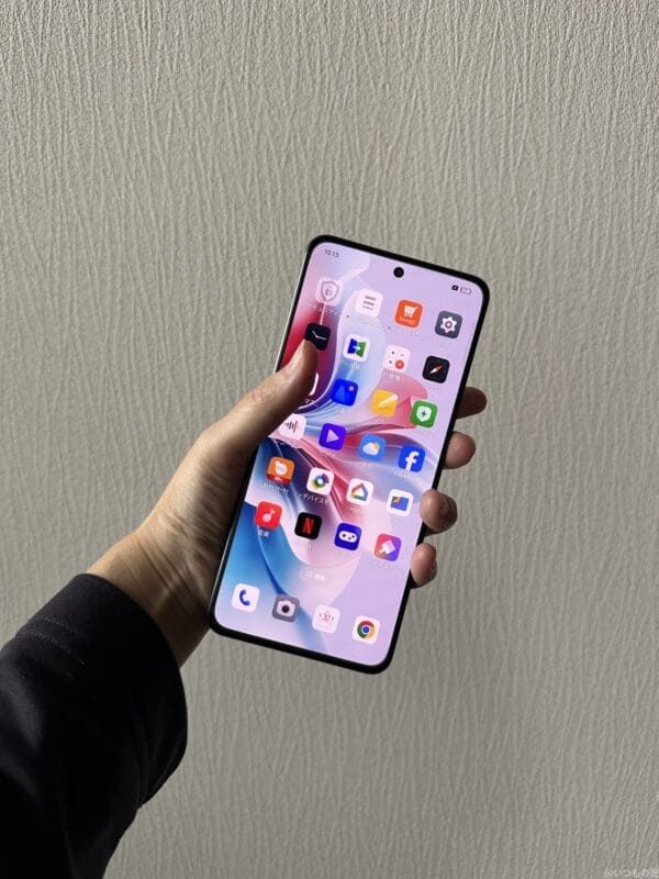 oppo reno11 a 本体のイメージ図 | モバイル比較レビュー.jp OPPO Reno11 A レビュー OPPO Reno11 A 本体のイメージ図