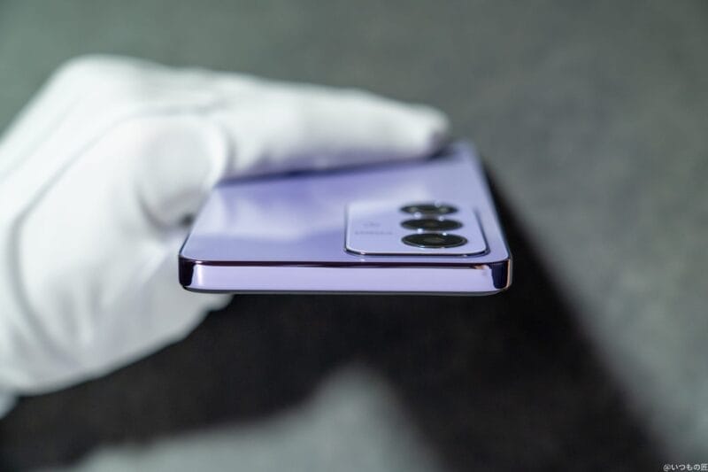 oppo a3 5g 本体の上側面のイメージ図 | モバイル比較レビュー.jp OPPO A3 5G レビュー OPPO A3 5G 本体の上側面のイメージ図