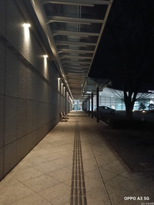 OPPO A3 5G カメラ OPPO A3 5G カメラで撮影した夜景写真