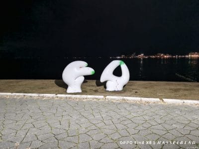 oppo find x8でズーム撮影した夜景写真 | モバイル比較レビュー.jp OPPO Find X8 カメラ OPPO Find X8でズーム撮影した夜景写真