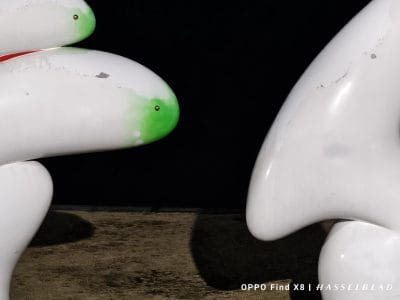 oppo find x8でズーム撮影した夜景写真 | モバイル比較レビュー.jp OPPO Find X8 カメラ OPPO Find X8でズーム撮影した夜景写真