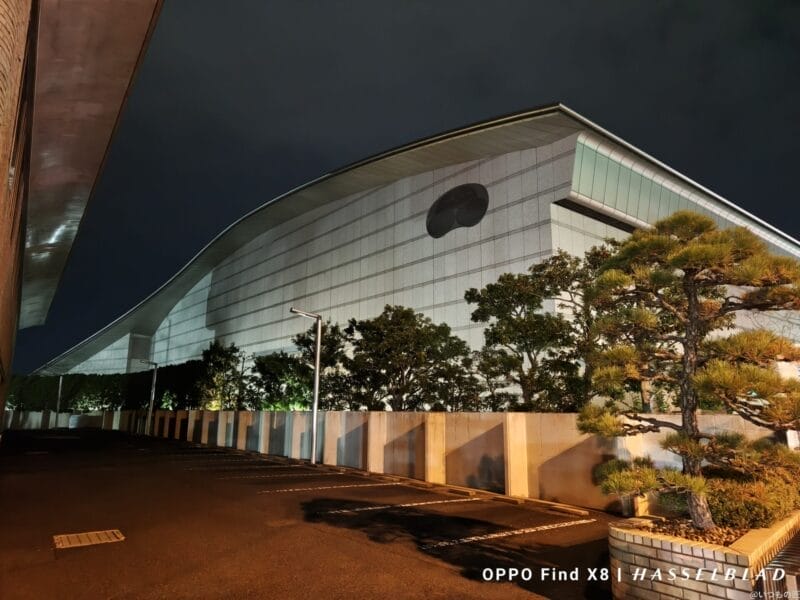 oppo find x8で撮影した夜景写真 | モバイル比較レビュー.jp OPPO Find X8 カメラ OPPO Find X8で撮影した夜景写真