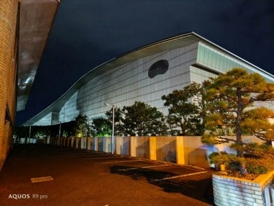 aquos r9 proで暗所撮影した風景写真 | モバイル比較レビュー.jp AQUOS R9 pro カメラ AQUOS R9 proで暗所撮影した風景写真