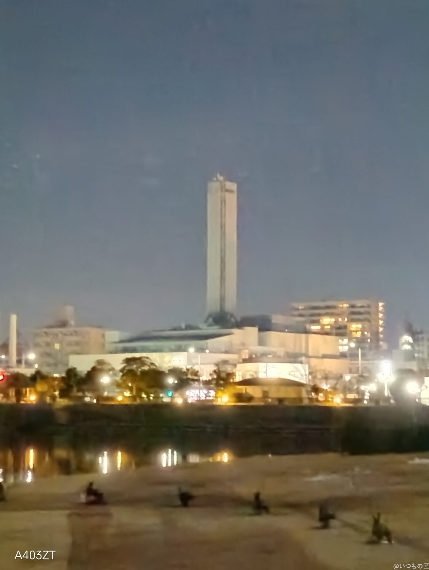 nubia s 5g で暗所撮影した風景写真 | モバイル比較レビュー.jp nubia S 5G カメラ nubia S 5G で暗所撮影した風景写真