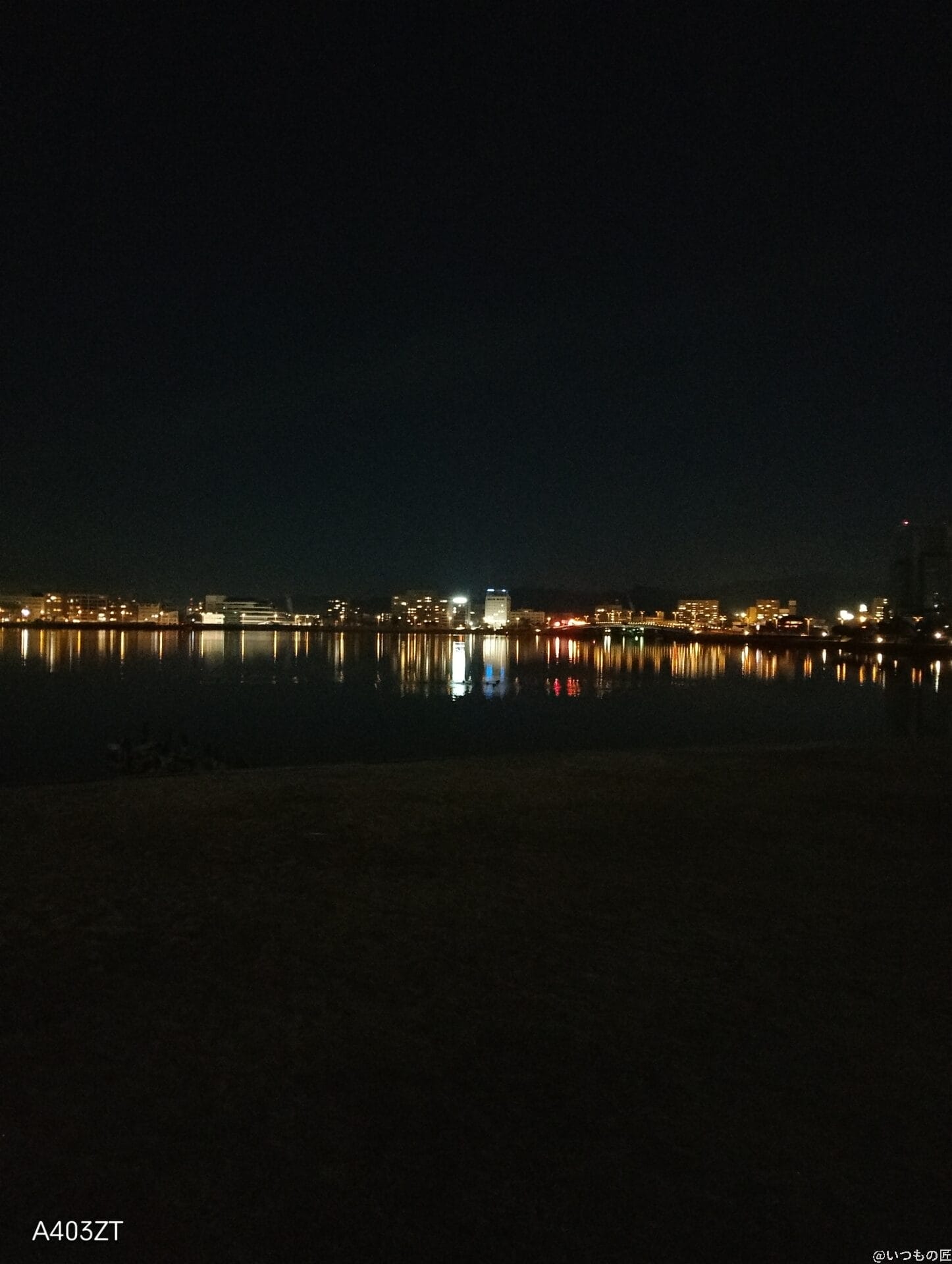 nubia s 5g で暗所撮影した風景写真 | モバイル比較レビュー.jp nubia S 5G カメラ nubia S 5G で暗所撮影した風景写真