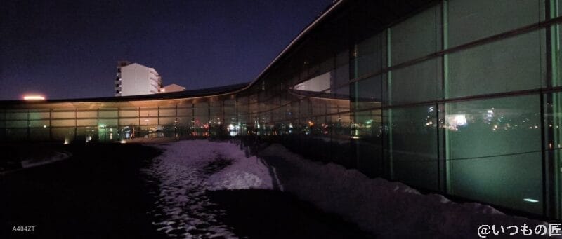 nubia Flip 2 カメラ nubia Flip 2 カメラで夜間撮影した風景写真