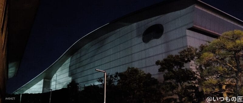 nubia Flip 2 カメラ nubia Flip 2 カメラで夜間撮影した風景写真