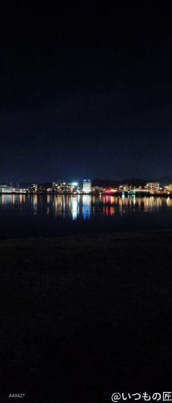 nubia Flip 2 カメラ nubia Flip 2 カメラで夜間撮影した風景写真