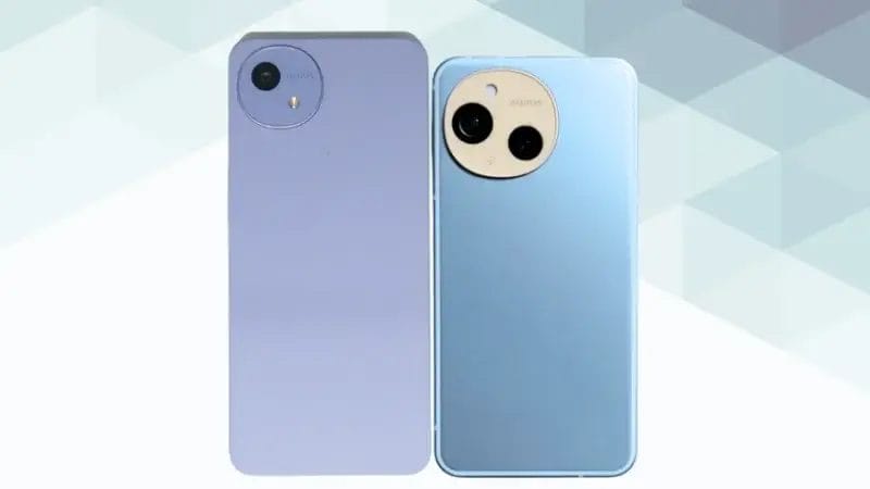 aquos wish5とaquos sense9の比較 背面デザイン イメージ画像 | モバイル比較レビュー.jp AQUOS wish5とAQUOS sense9の比較 背面デザイン