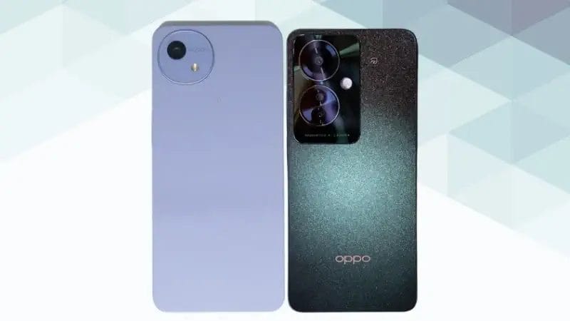 AQUOS wish5とOPPO Reno11 Aの比較 背面デザイン
