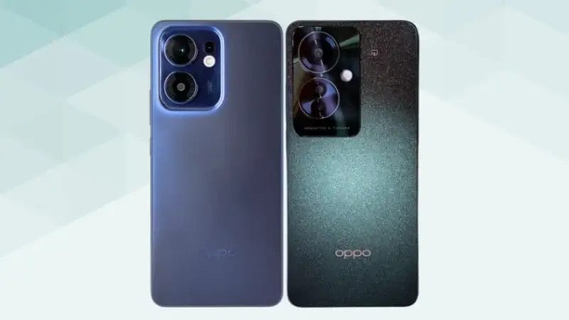 OPPO Reno13 AとOPPO Reno11 Aの比較 背面デザイン