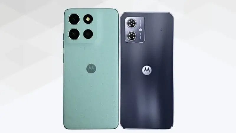 moto g66 5Gとmoto g64 5Gの比較 背面デザイン