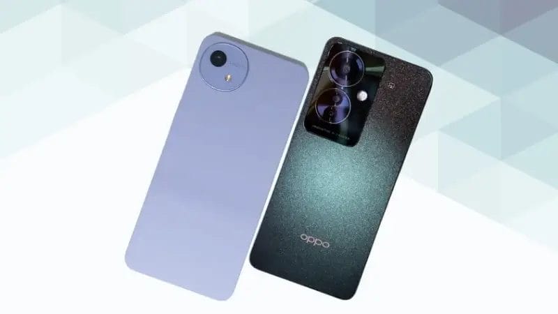 AQUOS wish5とOPPO Reno11 Aの比較 背面デザイン