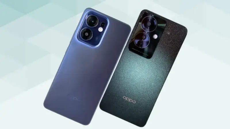 OPPO Reno13 AとOPPO Reno11 Aの比較 背面デザイン