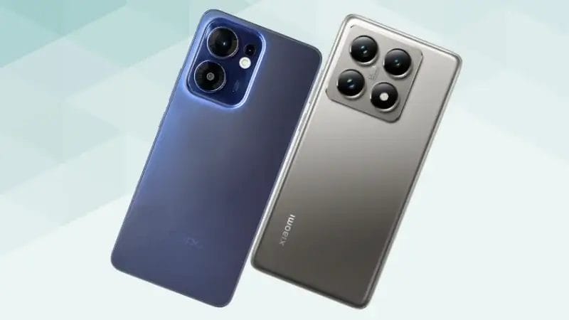 oppo reno13 aとxiaomi 14tの比較 背面デザイン イメージ画像 | モバイル比較レビュー.jp OPPO Reno13 AとXiaomi 14Tの比較 背面デザイン