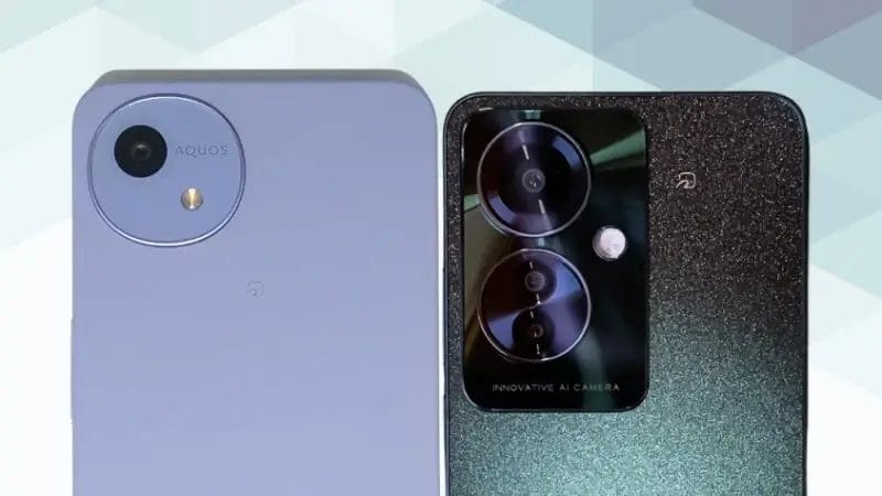 AQUOS wish5とOPPO Reno11 Aの比較 カメラデザイン