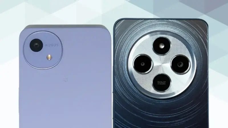 aquos wish5とxiaomi redmi 14cの比較 カメラデザイン イメージ画像 | モバイル比較レビュー.jp AQUOS wish5とXiaomi Redmi 14Cの比較 カメラデザイン