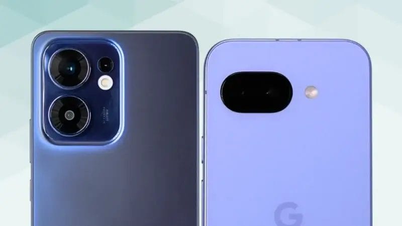 oppo reno13 aとgoogle pixel 9aの比較 カメラデザイン イメージ画像 | モバイル比較レビュー.jp OPPO Reno13 AとGoogle Pixel 9aの比較 カメラデザイン