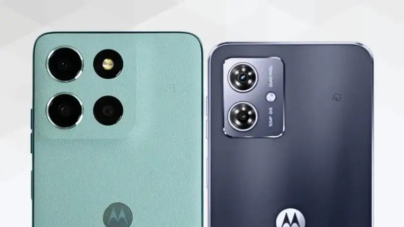 moto g66 5Gとmoto g64 5Gの比較 カメラデザイン