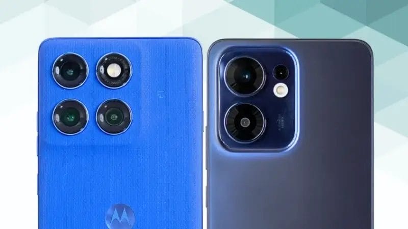 motorola edge 60 proとOPPO Reno13 Aの比較 カメラデザイン