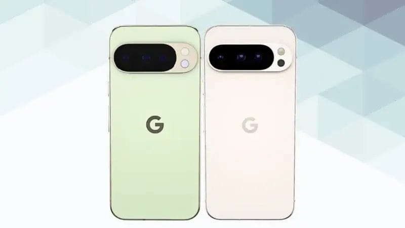Google Pixel 10 ProとGoogle Pixel 9 Proの比較 背面デザイン