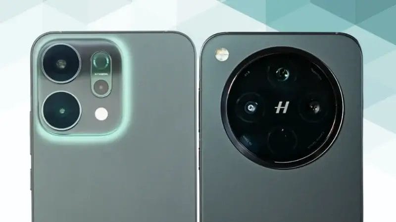 OPPO Reno14 5GとOPPO Find X8の比較 カメラデザイン