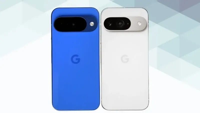 Google Pixel 10とGoogle Pixel 9の比較 背面デザイン
