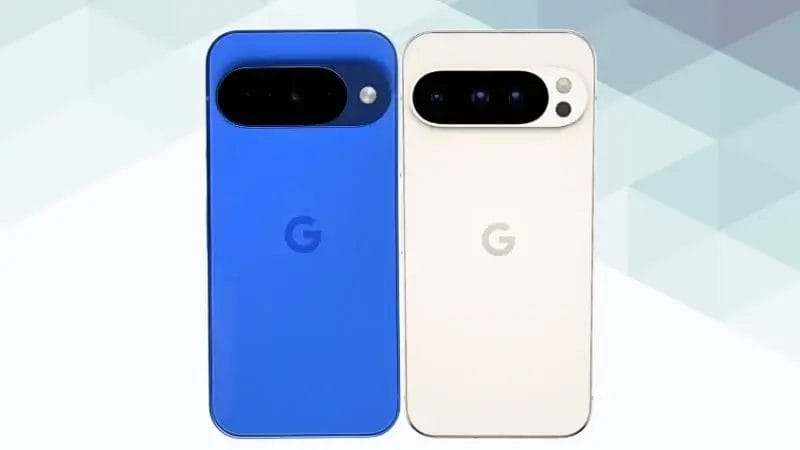 Google Pixel 10とGoogle Pixel 9 Proの比較 背面デザイン