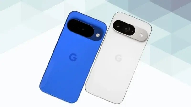 Google Pixel 10とGoogle Pixel 9の比較 背面デザイン イメージ画像
