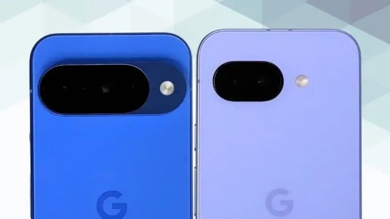 Google Pixel 10とGoogle Pixel 9aの比較 カメラデザイン イメージ画像