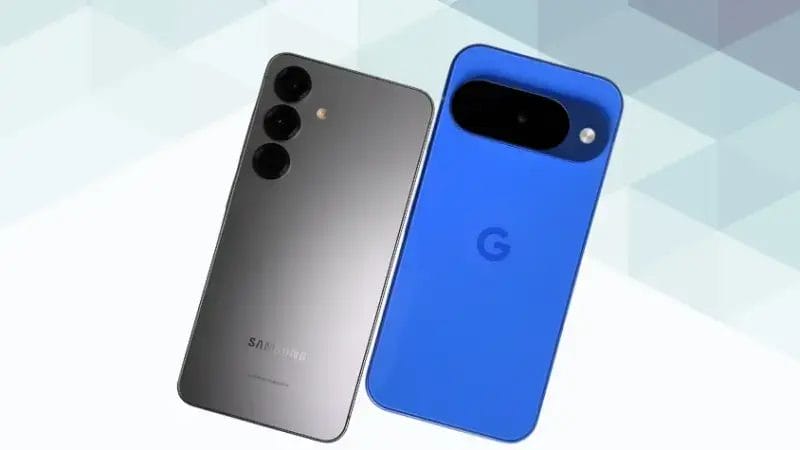 galaxy s25とgoogle pixel 10の比較 背面デザイン イメージ画像 | モバイル比較レビュー.jp Galaxy S25とGoogle Pixel 10の比較 背面デザイン