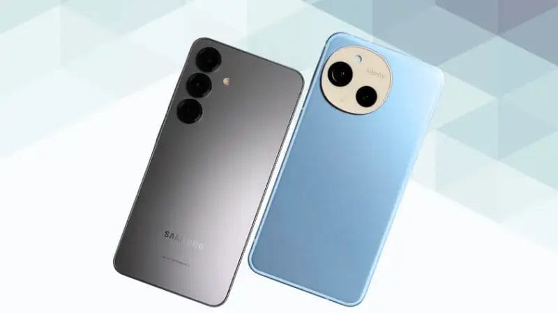 Galaxy S25とAQUOS sense9の比較 背面デザイン