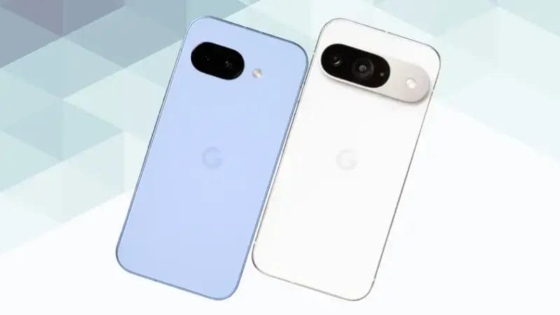 Google Pixel 9aとGoogle Pixel 9の比較 比較 背面デザイン 斜め