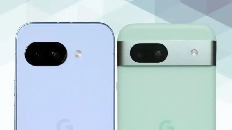 Google Pixel 9aとGoogle Pixel 8aの比較 比較 カメラデザイン