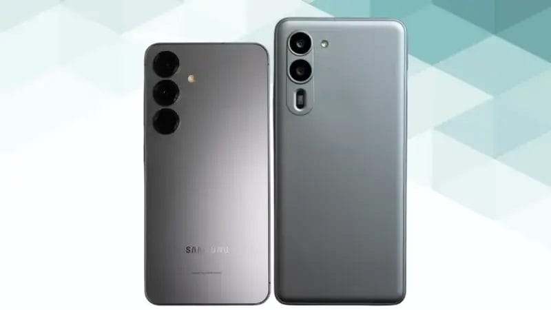 galaxy s25とarrows we2 plusの比較 背面デザイン イメージ画像 | モバイル比較レビュー.jp Galaxy S25とarrows We2 Plusの比較 背面デザイン