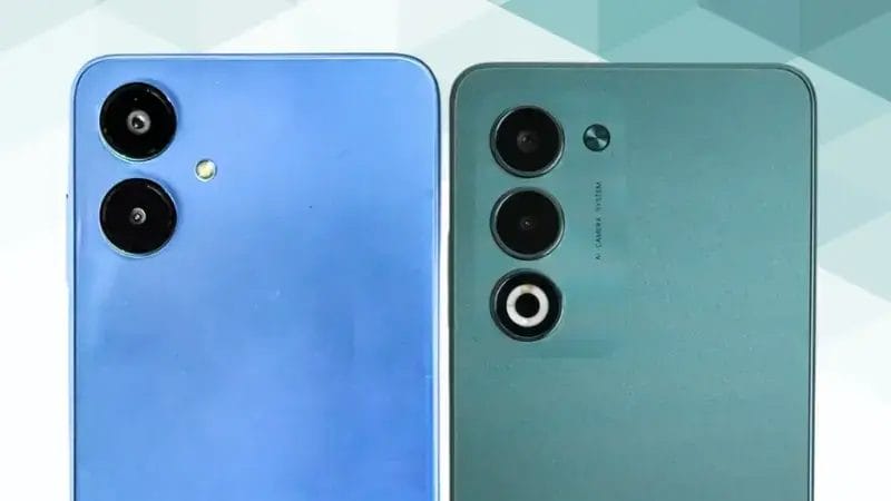 Galaxy A25 5GとOPPO A5 5Gの比較 カメラデザイン