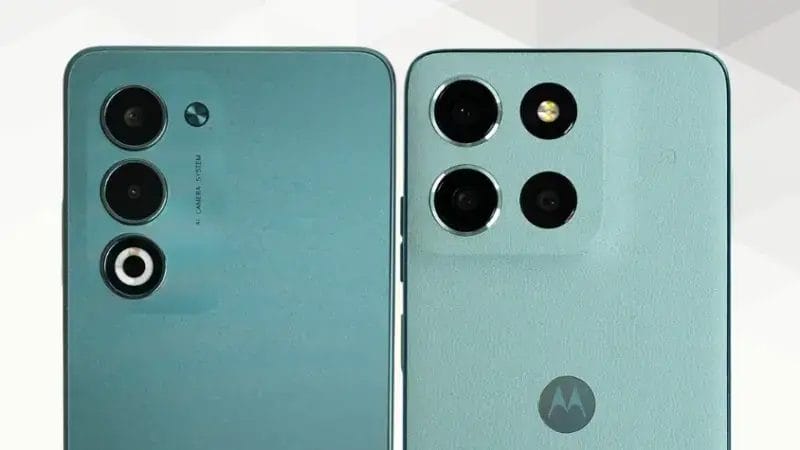 OPPO A5 5Gとmoto g66 5Gの比較 カメラデザイン