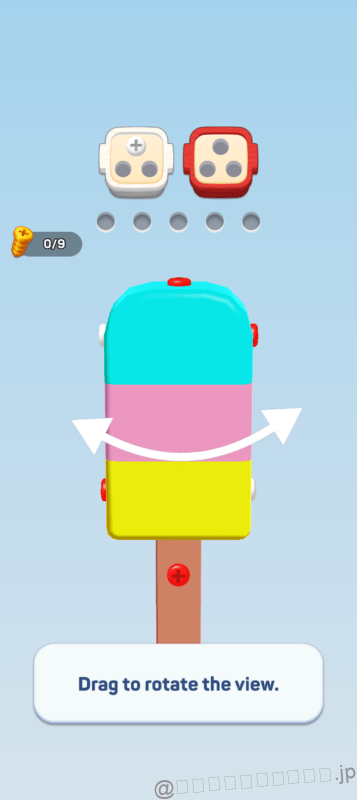 AQUOS wish5 レビュー
ゲームプレイ時のスクリーンショット