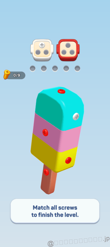 AQUOS wish5 レビュー ゲームプレイ時のスクリーンショット